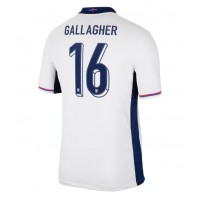 Camiseta Inglaterra Conor Gallagher #16 Primera Equipación Replica Eurocopa 2024 mangas cortas